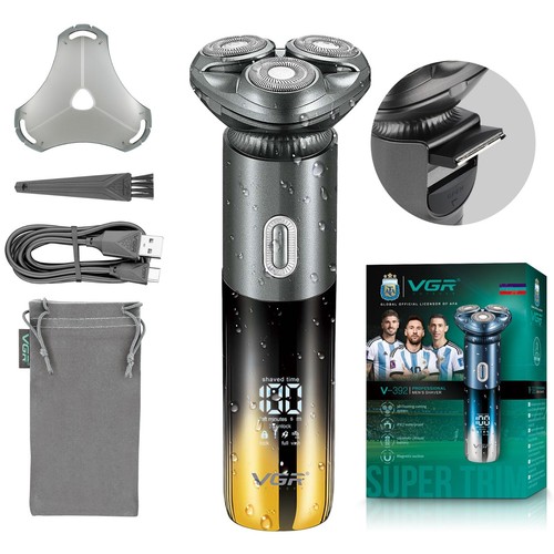 Vgr electric shaver men rotary - vgr,