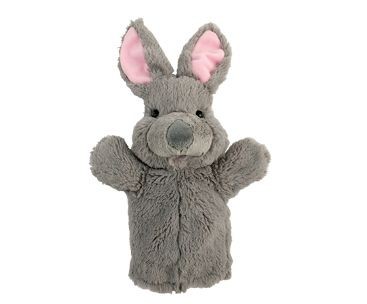 Rabbit hand puppet plush - puppet, toy