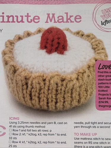 Knitting pattern 1139 cherry - pattern,