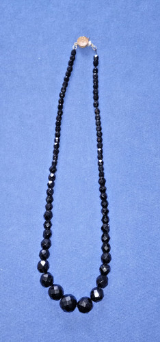 Vintage french jet facetted - vintage, 'french