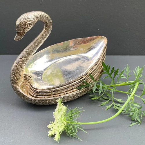 Vintage engraved silver - engraved,