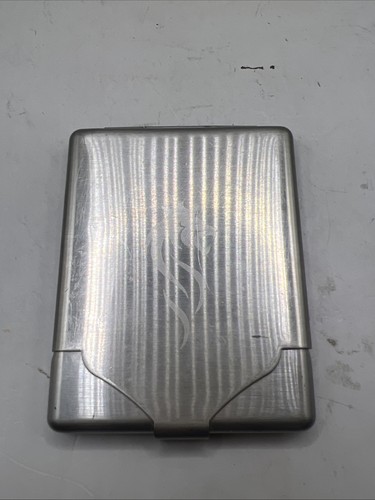 Vintage cigarette case silver - vintage,