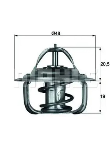 Thermostat 92d mahle for - thermostat, tx