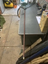 SCARCE HARDY FIBALITE COMBI SALMON FISHING WADING STAFF LANDING NET 56”/147cm