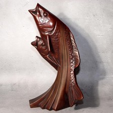 Japanese Bronze Statue Koi