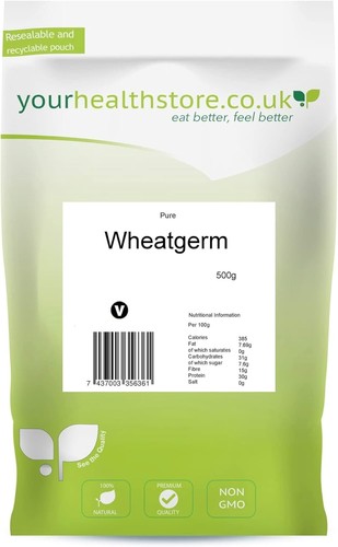 Pure wheatgerm 500g natural - pure,
