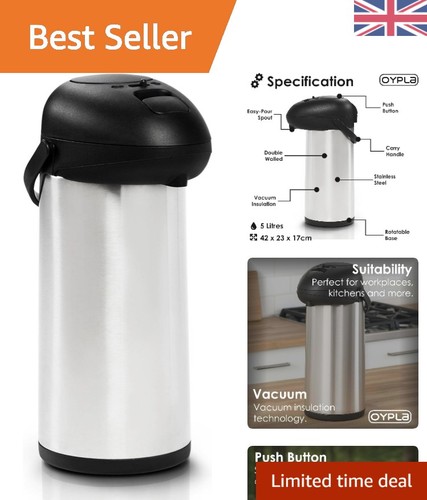 Stainless steel airpot - stainless,