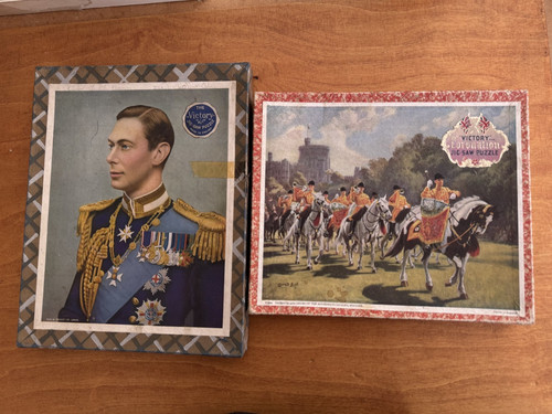 Vintage victory wooden - wooden, jigsaw