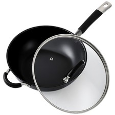 Stainless Steel Wok Pan 28cm