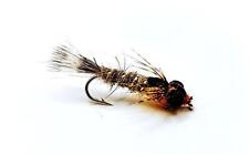 3 Troutmaster Trout Nymph Flies Damsel Fly Fishing Size 10 12 Pack of 3 Flies