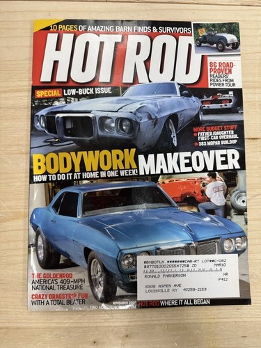 Hot rod magazine november - rod,