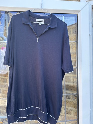 Autograph silk cotton - navy, 1/4