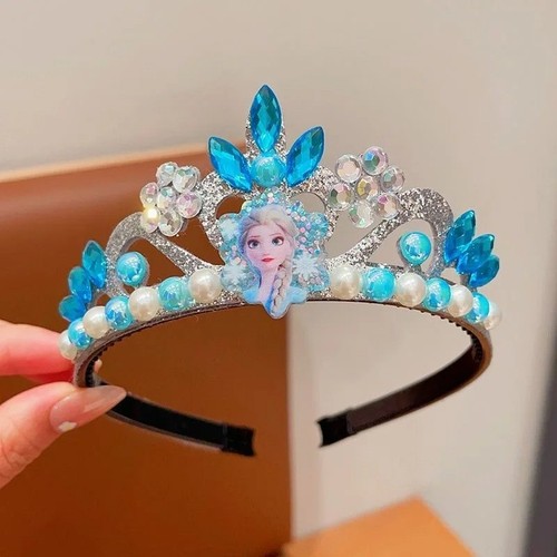 Princess blue crown headband - princess,