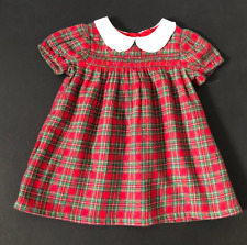 Baby Girls Red Tartan Style
