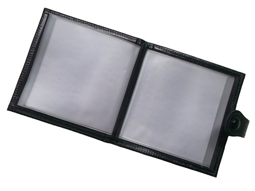 Wallet vintage leather black - wallet,