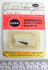 Cox No. 1309 Needle Valve and Spring for TD010