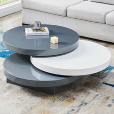 Triplo round high gloss - high,