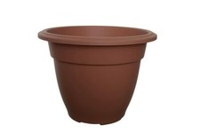 Plant Large Bell Pots Plastic Flower Patio Garden Round Planter Pots Outdoor New