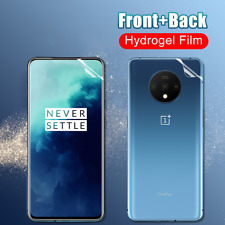 For OnePlus 7/T/ Pro Front Back Hydrogel Protective Film Cover Screen Protector