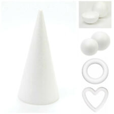 Polystyrene/Styrofoam Florist/Floral Spheres/Balls Wreath Rings Hearts Cones