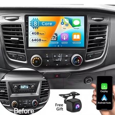 8-CORE 64GB For 1-Din Ford