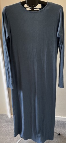 Nasty gal blue ribbed midi - gal,
