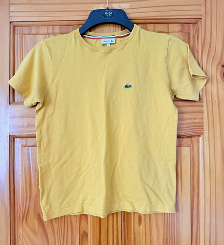 Lacoste unisex yellow - lacoste,