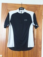 GORE CYCLING JERSEY SHIRT SORT SLEEVES SIZE LARGE ADULTS BIKE WEAR EX CONDITION 