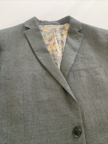 Next men grey suit - suit, jacket