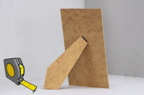 Custom rectangle square mdf - or,