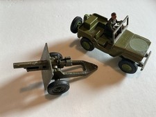 DINKY ARMY MILITARY  JEEP  +