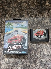 OUTRUN MEGA DRIVE GAME RARE RETRO GAMING SEGA NO MANUAL 