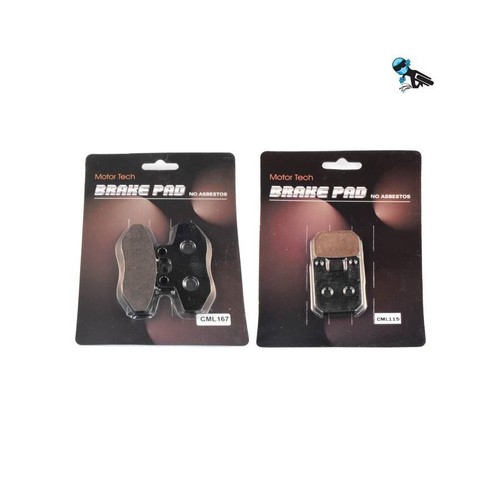 Full brake pads rr for - pads, +