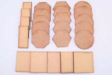 2mm MDF Wargaming Base Bases