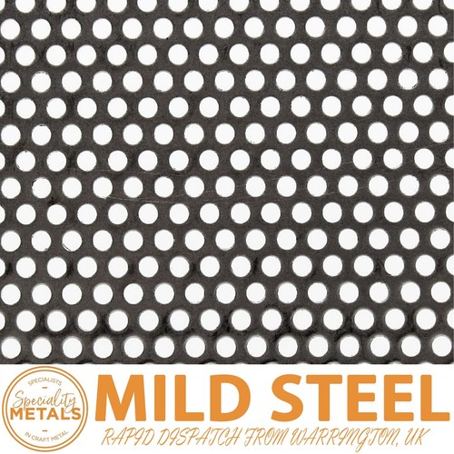 Mild steel round - mild, hole