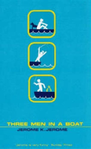 Three men boat to - a, say