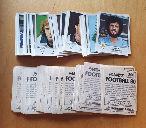 Panini football stickers - panini, 80