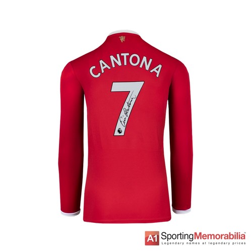 Eric cantona signed - eric, manchester