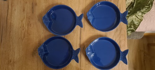 Gisela graham dark blue - blue, fish