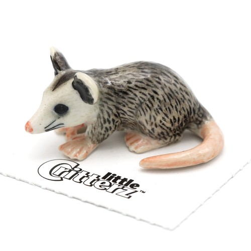 Little critterz gray - gray, opossum