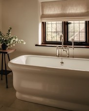 WATERWORKS Empire Rectangular Freestanding Bath Tub in Glossy White 70” RRP£14k