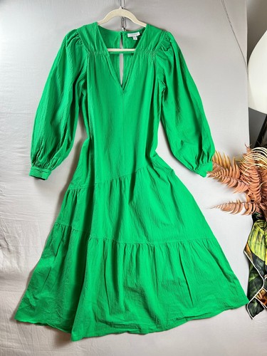 Topshop cotton green floaty - topshop,