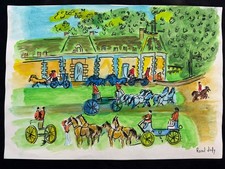 RAOUL DUFY  drawing and