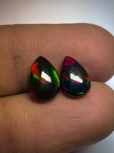 Black ethiopian opal - ethiopian,