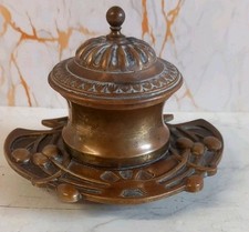 Antique Victorian Brass Art