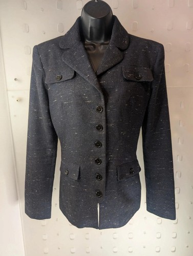 Aquascutum london navy wool - london,