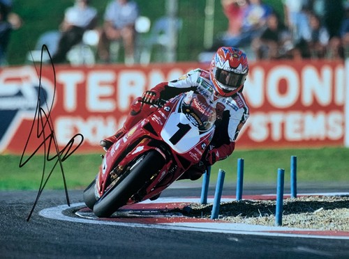 Carl fogarty hand signed - fogarty,