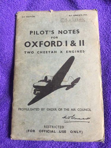 Airspeed oxford rare - -,