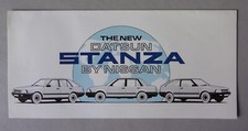 DATSUN STANZA orig 1982 UK Mkt
