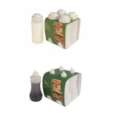4 Plastic Salt Shaker 500ml &